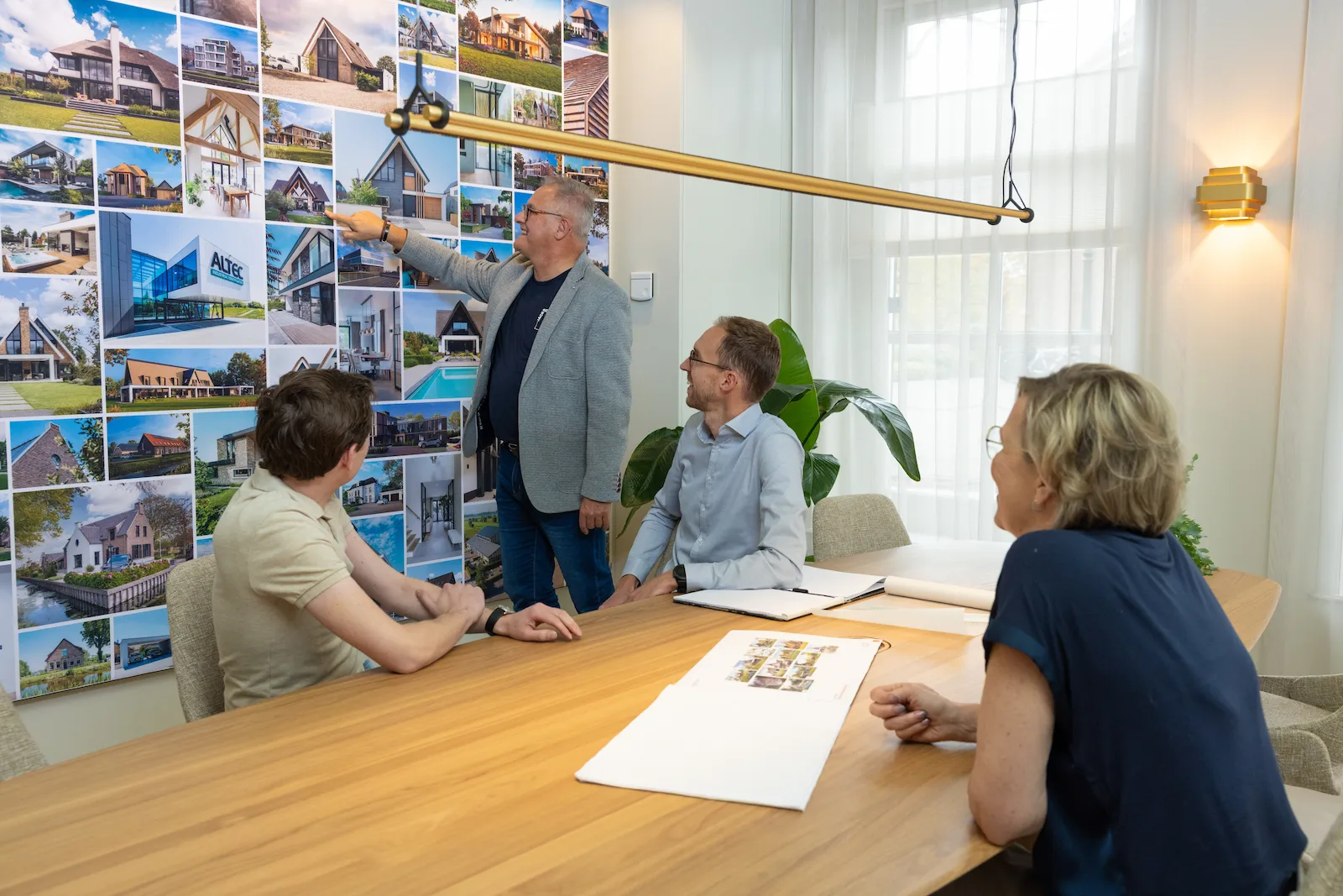 Opdrachtgever en architect bepalen het type huisstijl