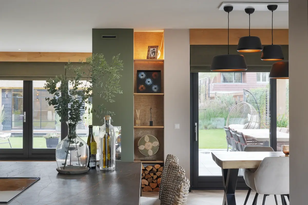 Landelijk modern huis woning in Rotterdam