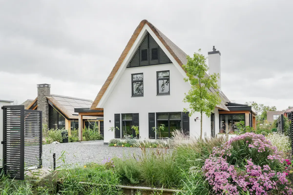 Landelijk modern huis woning in Rotterdam