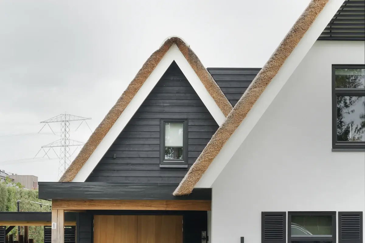 Landelijk modern huis woning in Rotterdam